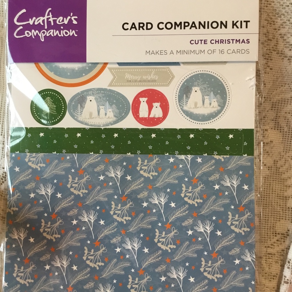 Crafters Companion Card Companion Kit Cute Christmas Crafts Holidays Stationary